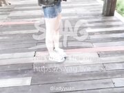 這次更大膽 白天上街玩無線跳蛋 全程露臉大尺度