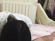 大肚子的富二代周末在美女的闺房里啪啪 小护士很害羞不肯露脸