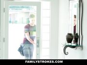 FamilyStrokes - 父亲无能，继子提枪上阵，满足继母